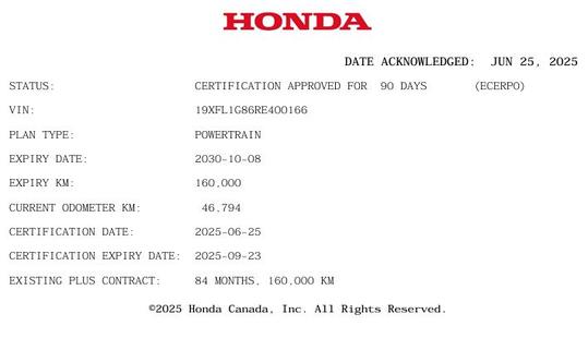 2024 Honda Civic Hatchback - View 3