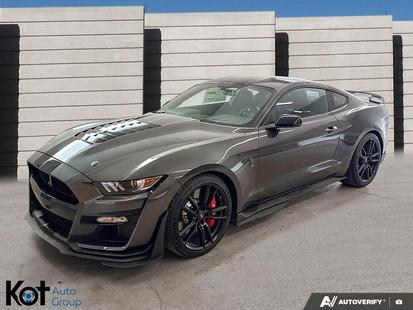 2020 Ford Mustang Shelby Gt500 760 HORSEPOWER!!! RARE LOW KMS STANG WAITING TO BE TAMED!!! GOES 0-60 MPH IN 3.3 SECS!!