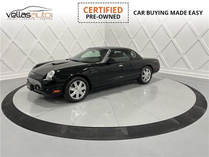 2002 Ford Thunderbird Standard Removable Top Popular 2dr Convertible
