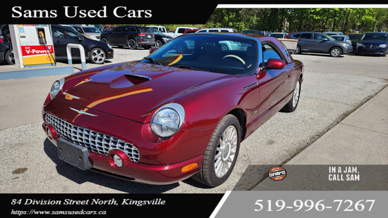 2004 Ford Thunderbird Premium 2dr Convertible Automatic