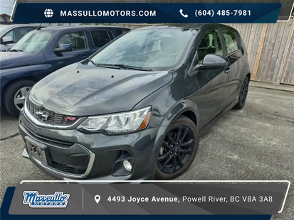 2018 Chevrolet Sonic Premier Auto 4dr Hatchback