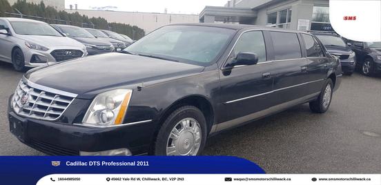 2011 Cadillac DTS%20Professional 4dr Sdn Limousine
