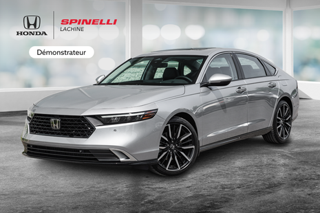2025 Honda Accord Hybrid TOURING; CUIR TOIT NAV ANGLES MORT AUDIO MAGS