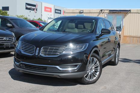 2017 Lincoln MKX RESERVE AWD | Massage Seats, Navigation, Heated Seats, Panoramic Sunroof | Clean CARFAX