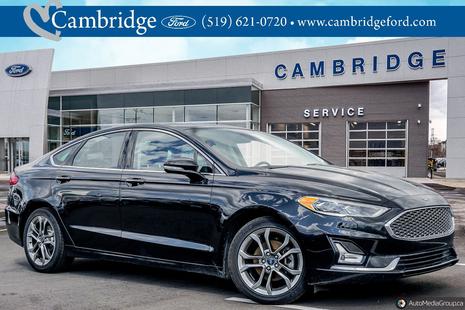 2020 Ford Fusion Hybrid Titanium Hybrid| NAVIGATION| MOONROOF| LEATHER #0U5263 88,965km used