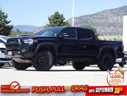 2023 Toyota Tacoma 4x4 Double Cab Auto SB - No Accidents / BC Vehicle