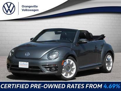 Used 2019 Volkswagen Beetle Convertible Wolfsburg Edition Wolfsburg Edition Auto - ACCIDENT-FREE, NAV, BACKUP CAM, DIAMOND STITCH LEATHER, CARPLAY