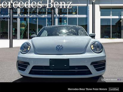 Used 2019 Volkswagen Beetle Wolfsburg Edition Convertible 2.0T 6sp at w/Tip