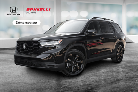 2025 Honda Pilot BLACK EDITION AWD; 8 PASS CUIR TOIT ANGLES MORT