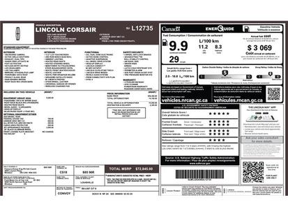 2025 Lincoln Corsair Reserve 4dr All-Wheel Drive