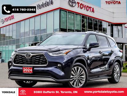 2024 Toyota Highlander PLATINUM $$$ IN EXTRA'S