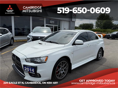2014 Mitsubishi Lancer Evolution MR 4dr All-Wheel Drive Sedan