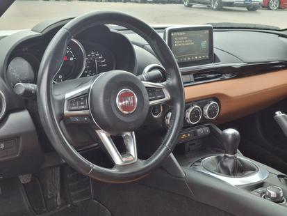 Certified Pre-Owned 2019 FIAT 124 Spider Lusso Convertible | 6-Speed | Leather | Nav | BSM | Bose | Bluetooth | and More !