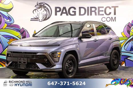 2025 Hyundai Kona N Line Ultimate AWD | BLACK ROOF | SUNROOF | NAVI | 360 CAM | #P9693 13,115km used