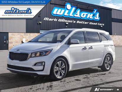 2020 Kia Sedona SX | Sunroof | Power Liftgate | Power Seat | Heated Wheel + Seats | CarPlay + Android | Rear Camera