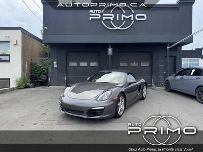 2013 Boxster Manual 2.7L RWD Convertible Leather GPS BT Mags